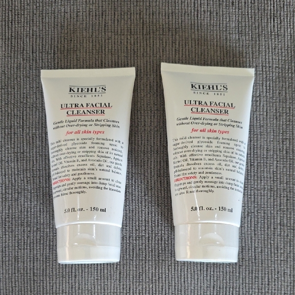 Kiehl's Ultra Facial Cleanser Two Pack, 5oz. Each, New. - Picture 6 of 7